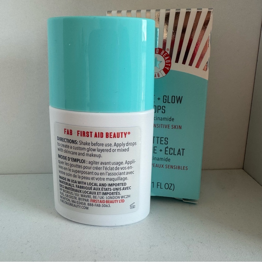 First Aid Beauty Bronze Glow Drops Vacation Sheen 30 ml 1 fl oz NEW $28 - Picture 3 of 5